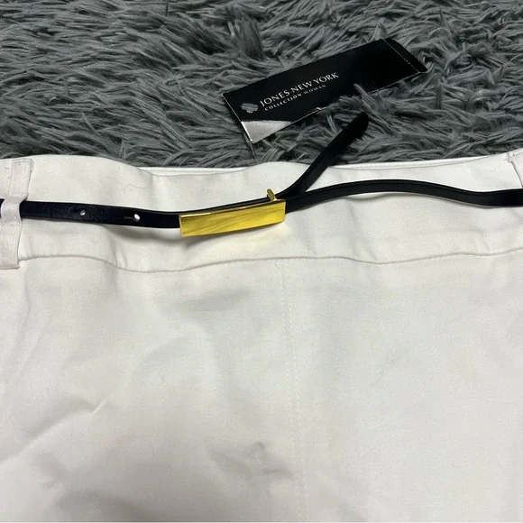 NWT Jones New York Collection Stretch White Pencil Skirt Size 16w - Picture 2 of 10